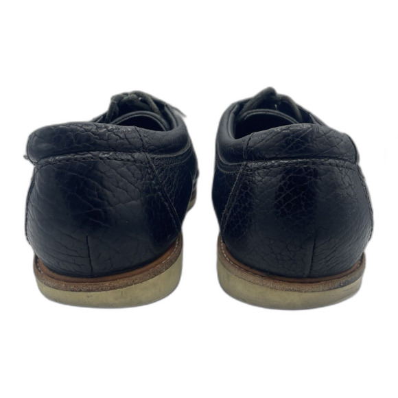 SAS Waypoint Men 10.5 W Wide Black Leather Comfort Oxford Orthopedic Walking main image 10